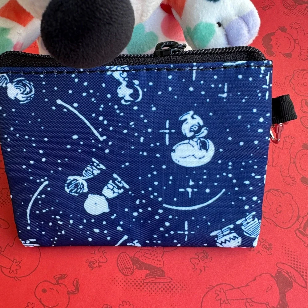 Peanuts X LeSportsac Vintage Coin Zipper Pouch New - Picture 2 of 5